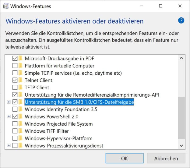 Netzwerklaufwerk in Windows 10