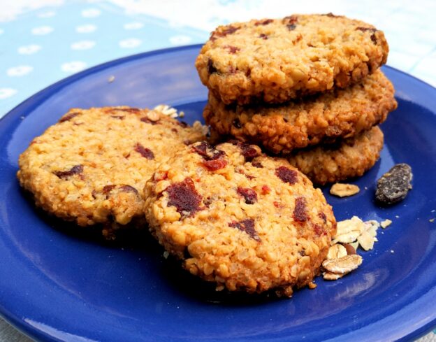 Cranberry-Haferflocken-Cookies